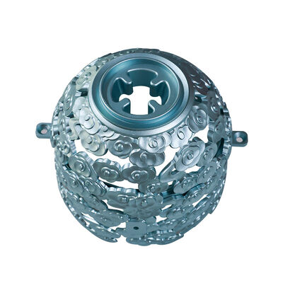 5-Axis CNC Machining Precision Lathe Parts with Sandblasting and Anodizing at ±0.01 mm Tolerance